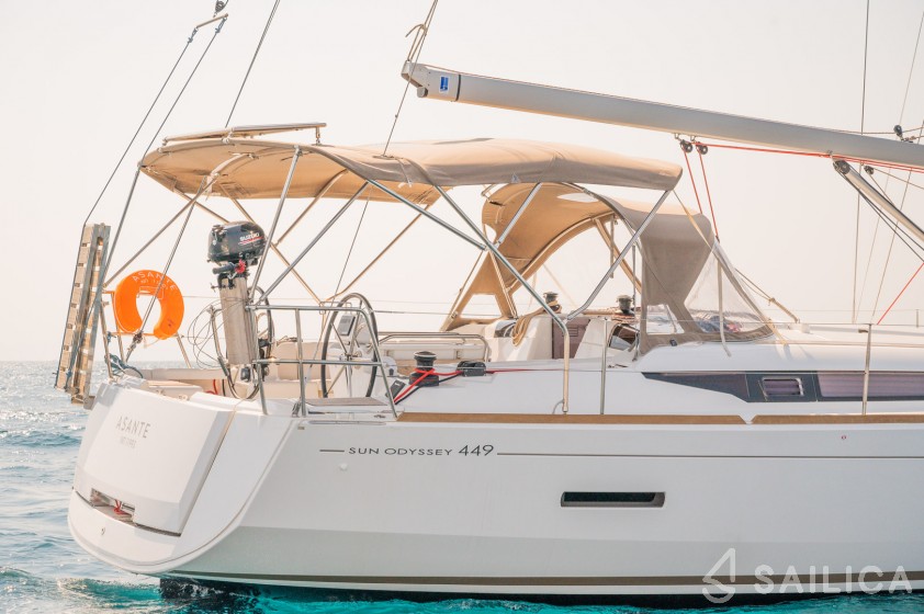 Sun Odyssey 449 - Yacht Charter Sailica