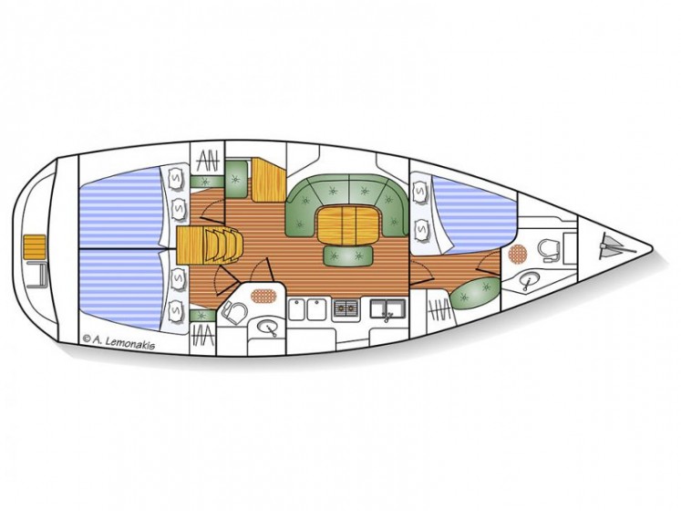 Oceanis 393 - Yacht Charter Sailica