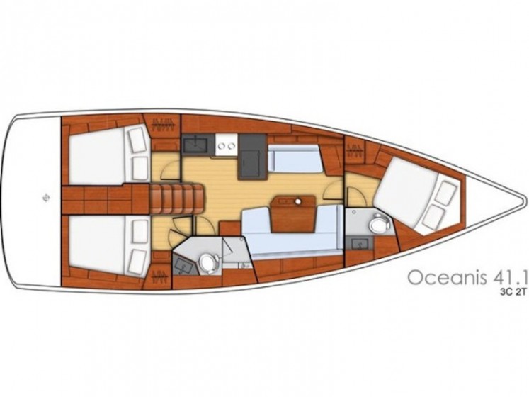 Oceanis 41.1 - Yacht Charter Sailica