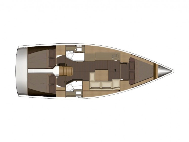 Dufour 382 GL - Yacht Charter Sailica