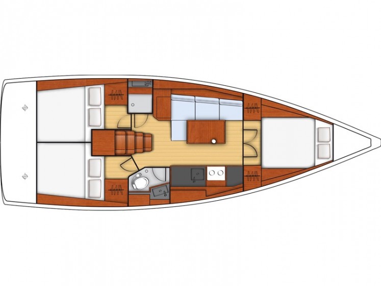 Oceanis 38.1 - Yacht Charter Sailica