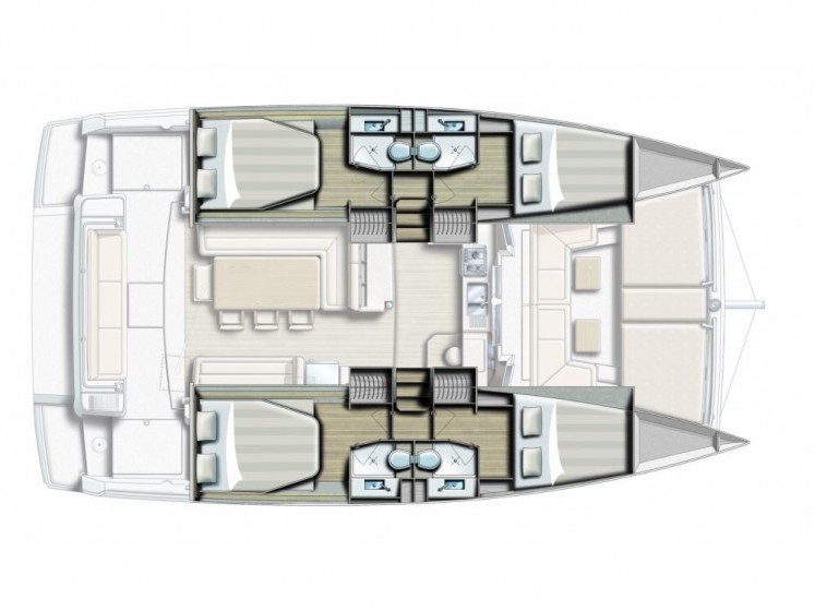 Bali 4.1 - Yacht Charter Sailica