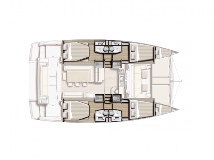 Bali 4.1 - Yacht Charter Sailica