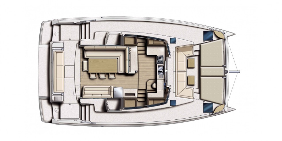 Bali 4.1 - Yacht Charter Sailica