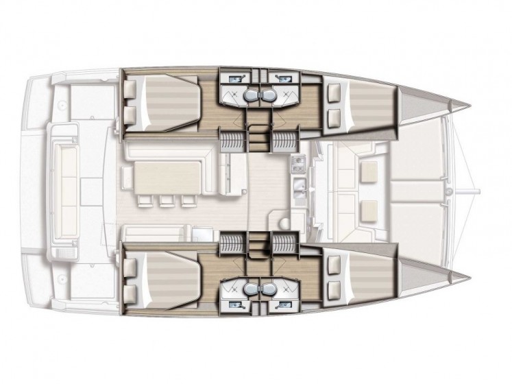 Bali 4.1 - Yacht Charter Sailica