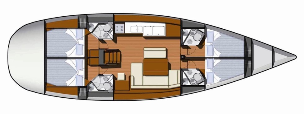 Sun Odyssey 49i - Yacht Charter Sailica