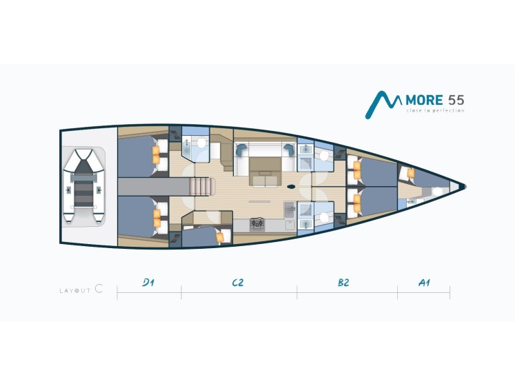 More 55 - Yacht Charter Sailica