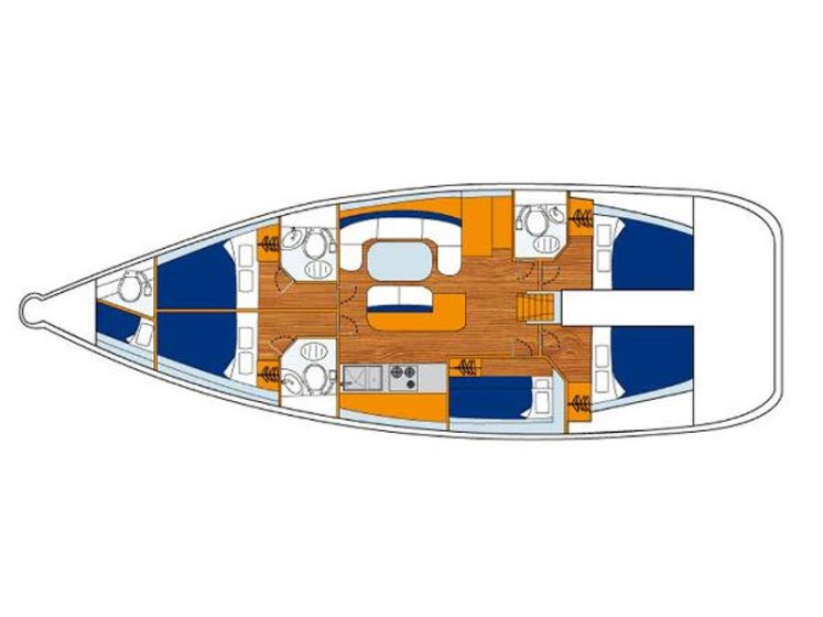 Cyclades 50.5 - Yacht Charter Sailica