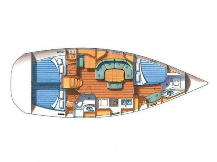 Oceanis 393 Clipper - Yacht Charter Sailica
