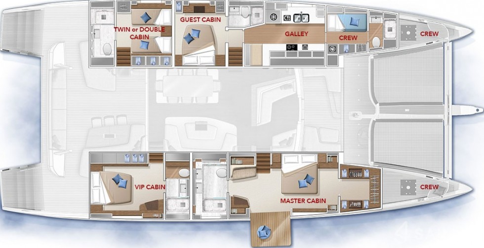 Lagoon Seventy 7 - Yacht Charter Sailica