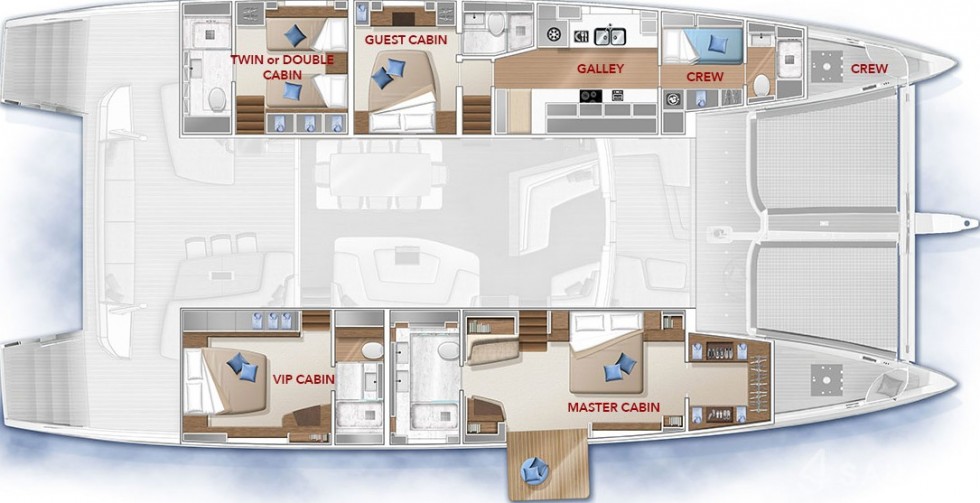 Lagoon Seventy 7 - Yacht Charter Sailica