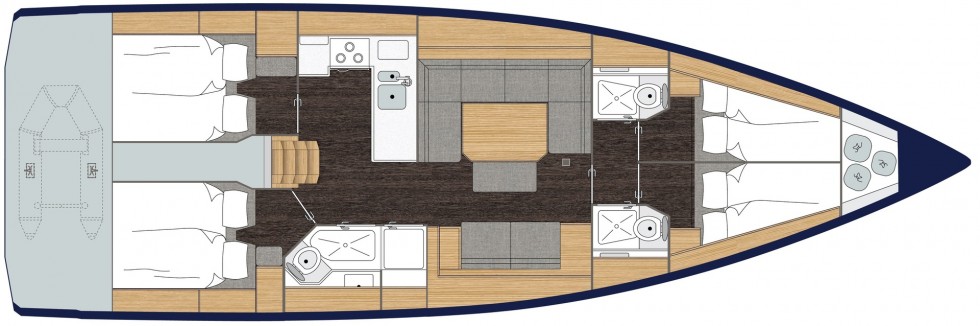 Bavaria C45 Style - Yacht Charter Sailica