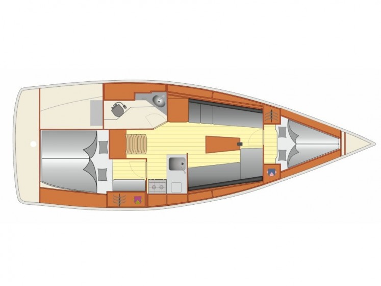 Bavaria 34 Cruiser - Yacht Charter Sailica