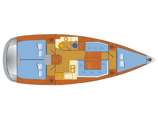 Sun Odyssey 389 - Yacht Charter Sailica