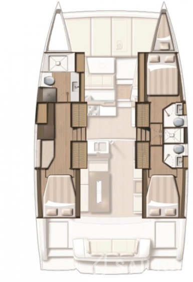 Bali 4.2 - Yacht Charter Sailica