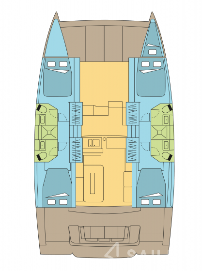 Bali 4.2 - Yacht Charter Sailica
