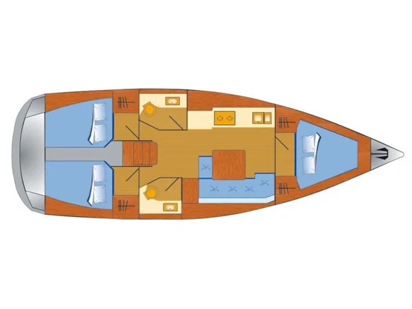 Dufour 382 GL - Yacht Charter Sailica