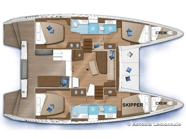 Lagoon 42 - Yacht Charter Sailica