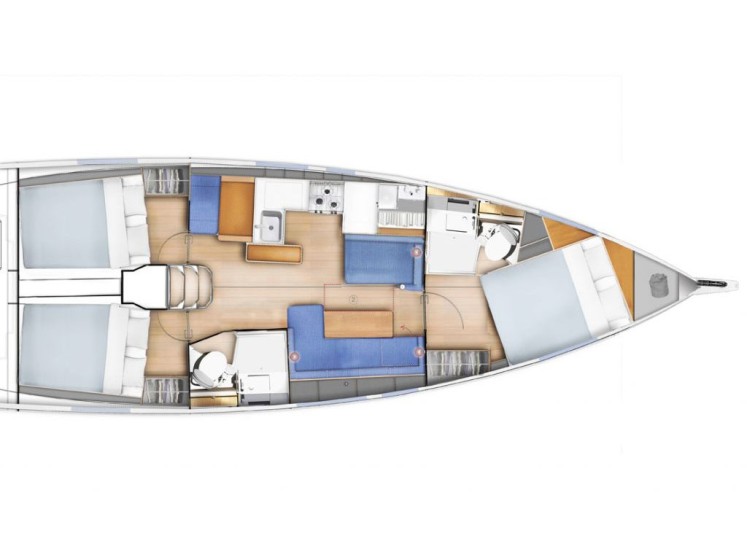 Sun Odyssey 410 - Yacht Charter Sailica