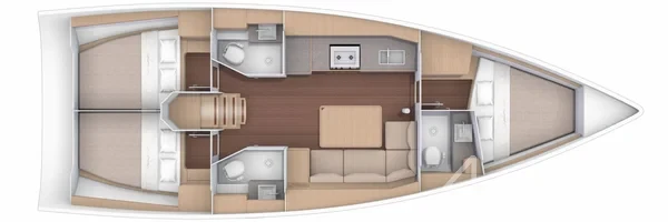 Dufour 390 Grand Large - Yacht Charter Sailica
