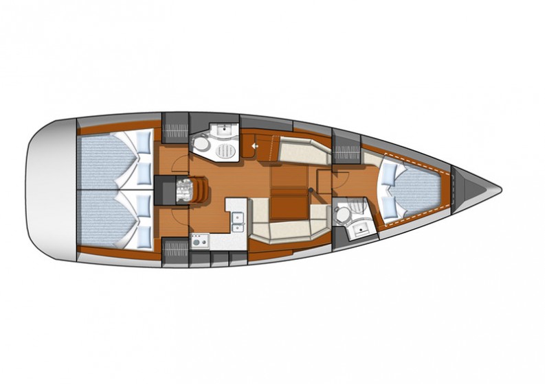 Sun Odyssey 42DS - Yacht Charter Sailica