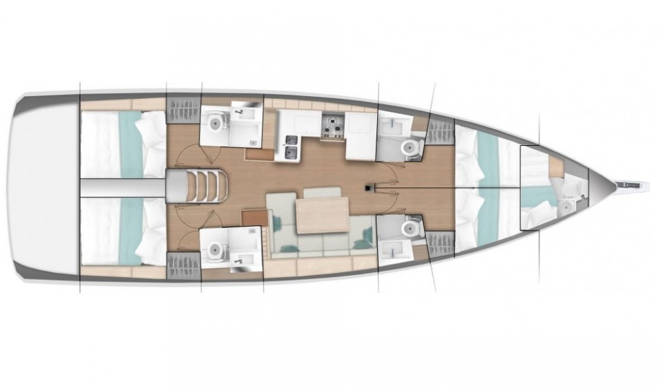 Sun Odyssey 490 - Yacht Charter Sailica