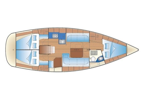 Bavaria 38 Match - Yacht Charter Sailica