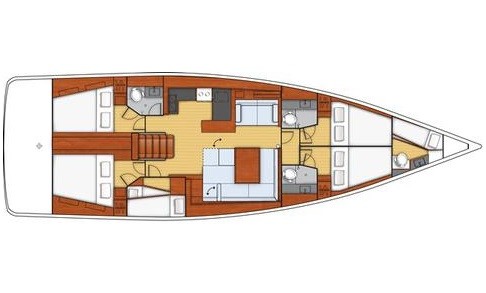 Oceanis 55 - Yacht Charter Sailica