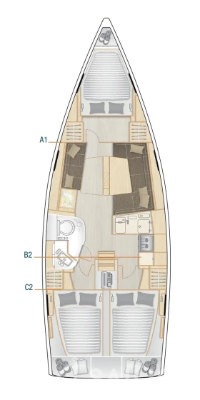 Hanse 388 - Yacht Charter Sailica