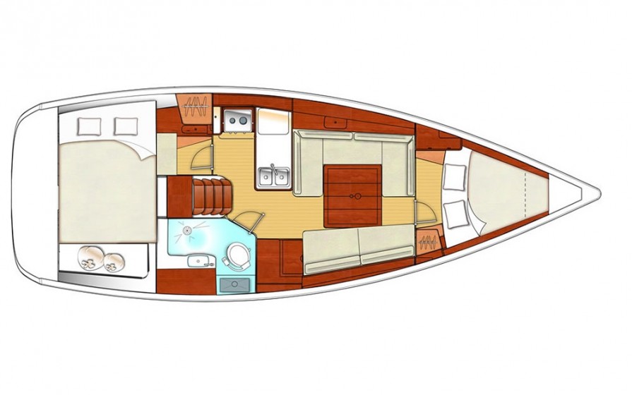 Oceanis 34 - Yacht Charter Sailica