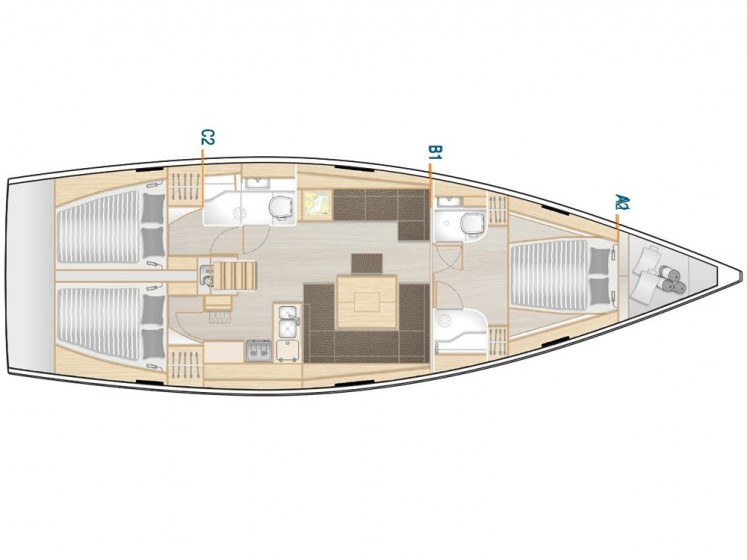 Hanse 458 - Yacht Charter Sailica