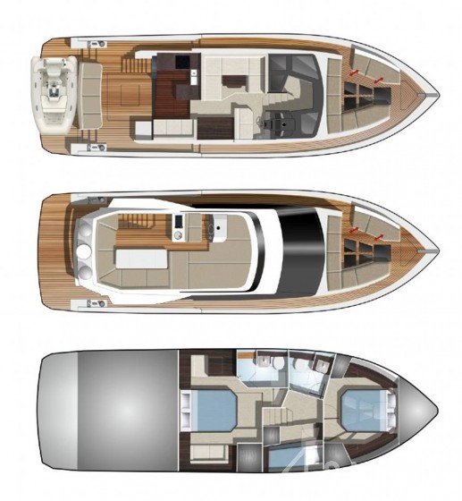 Galeon 460 Fly - Yacht Charter Sailica