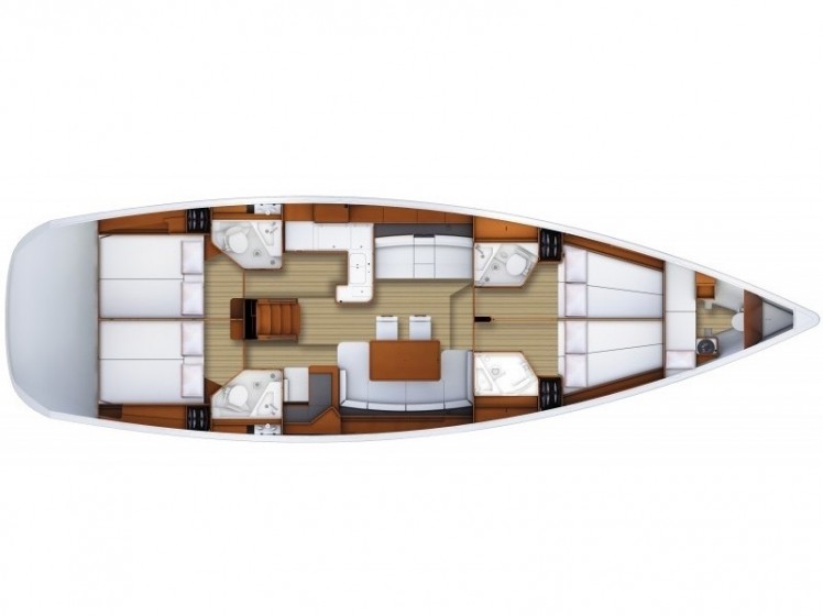 Jeanneau 53 - Yacht Charter Sailica