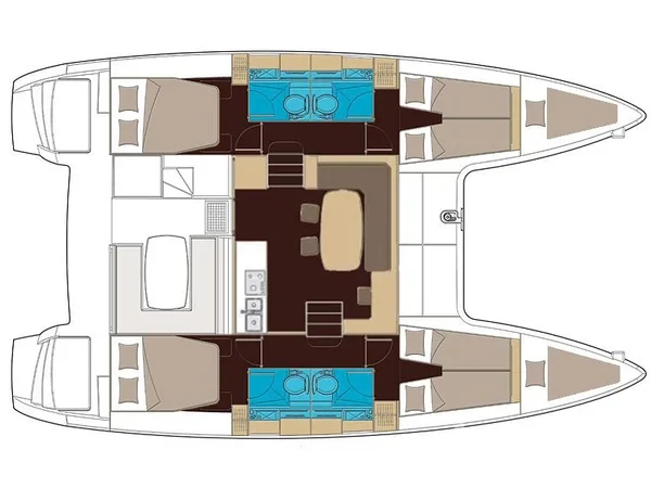 Lagoon 400 S2 - Yacht Charter Sailica