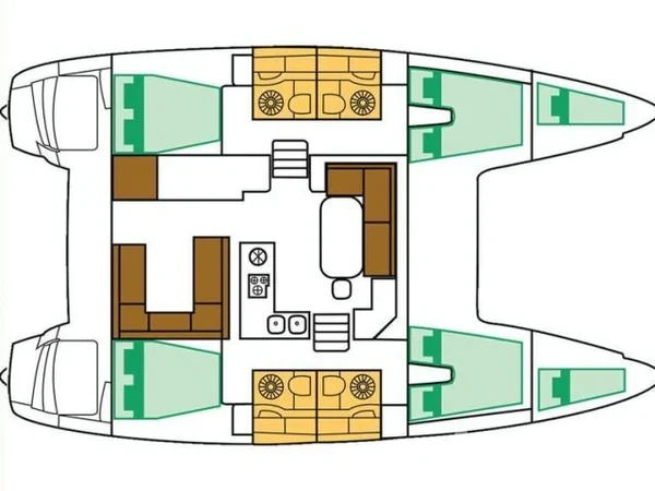 Lagoon 400 S2 - Yacht Charter Sailica
