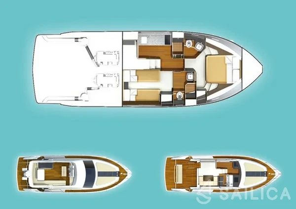 Fairline Squadron 42 - Yacht Charter Sailica