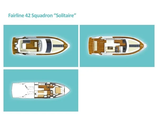 Fairline Squadron 42 - Yacht Charter Sailica