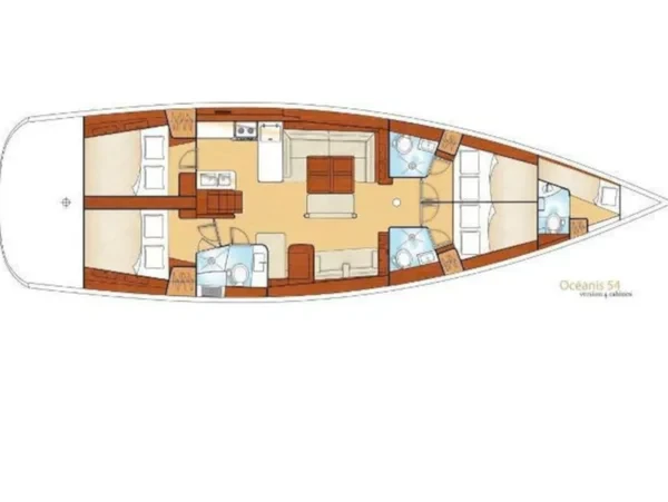 Oceanis 54 - Yacht Charter Sailica