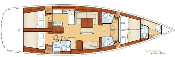 Oceanis 54 - Yacht Charter Sailica