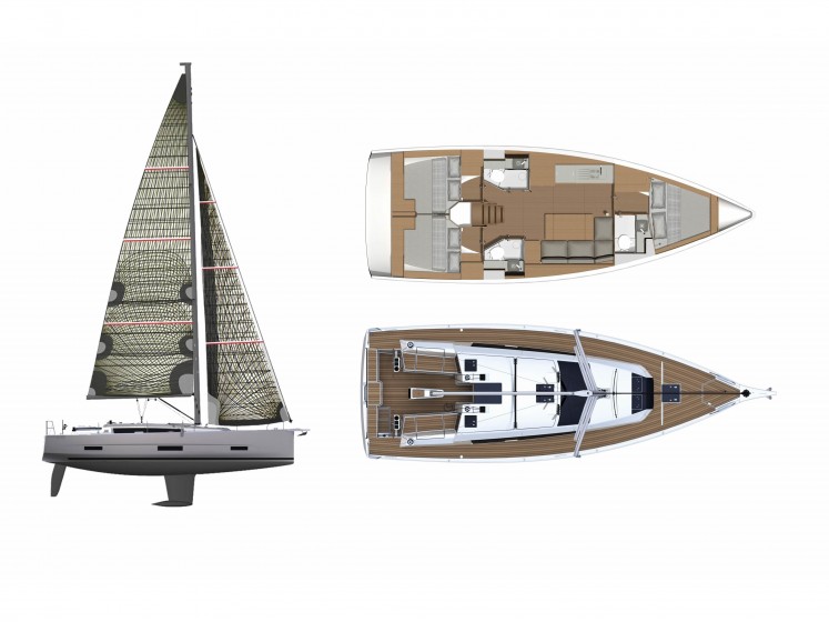 Dufour 390 Grand Large - Yacht Charter Sailica