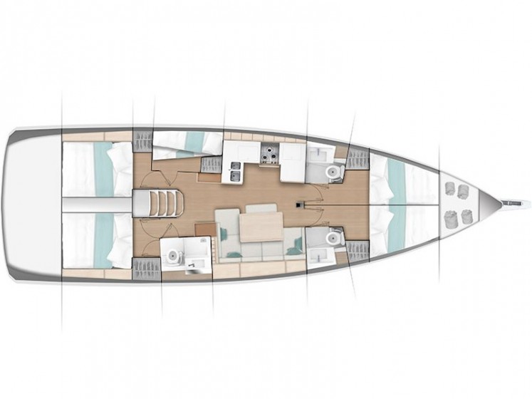 Sun Odyssey 490 - Yacht Charter Sailica