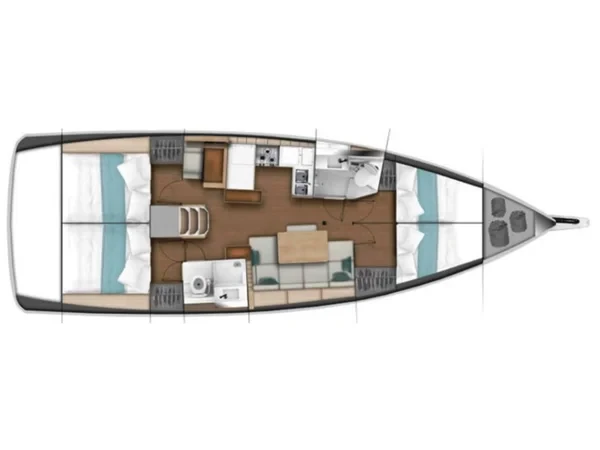 Sun Odyssey 440 - Yacht Charter Sailica