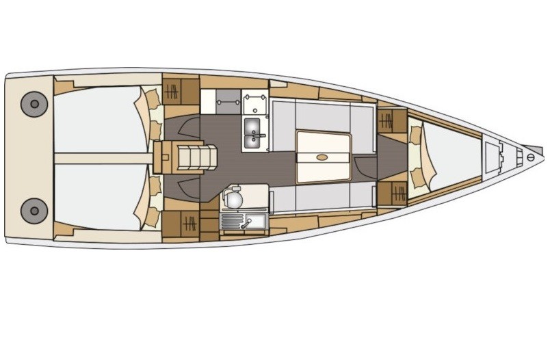 Elan E4 - Yacht Charter Sailica
