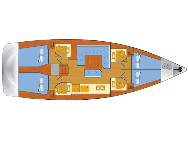 Sun Odyssey 479 - Yacht Charter Sailica