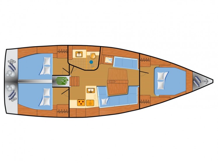 Hanse 418 - Yacht Charter Sailica