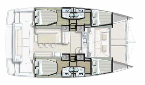 Bali 4.1 - Yacht Charter Sailica