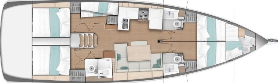 Sun Odyssey 490 - Yacht Charter Sailica