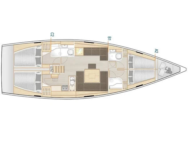 Hanse 458 - Yacht Charter Sailica