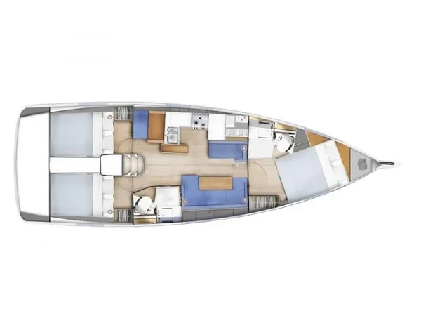 Sun Odyssey 410 - Yacht Charter Sailica
