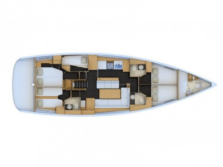 Jeanneau 54 - Yacht Charter Sailica